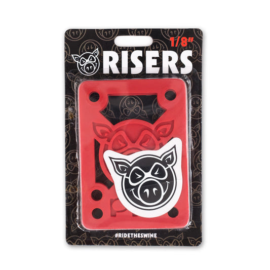 1/8" HARD RISER RED