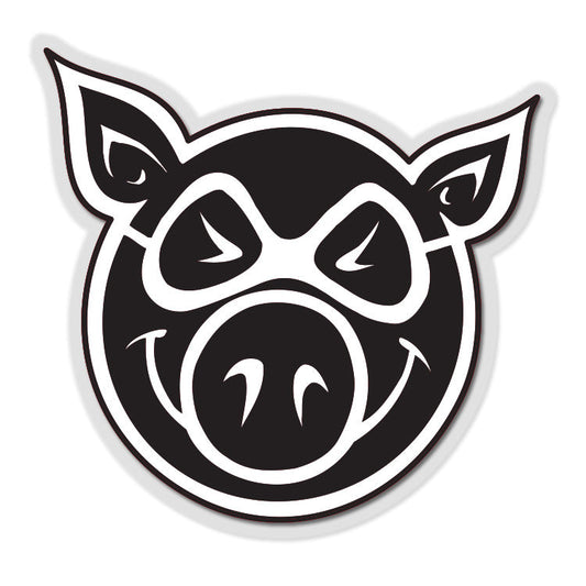 PIG HEAD STICKER LARGE