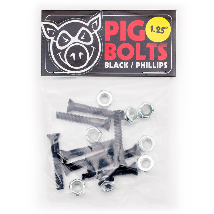 BLACK 1.25" PHILLIPS